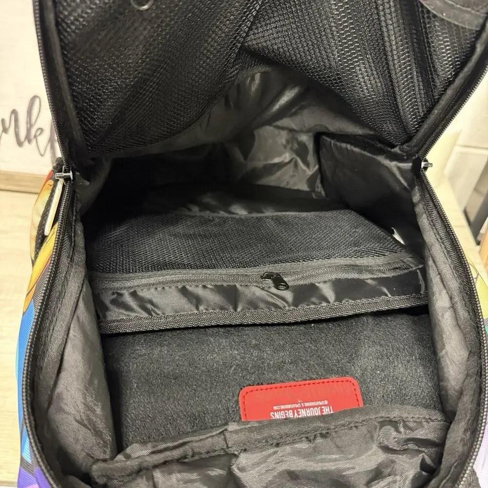 Sprayground Gummy-Bear Lips Backpack Multicolor Laptop Travel Bag